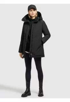 Khujo KANDA - Wintermantel - Schwarz -WinterSchick Verkäufe 050cf8cb8f45498f81e7416c751faa64