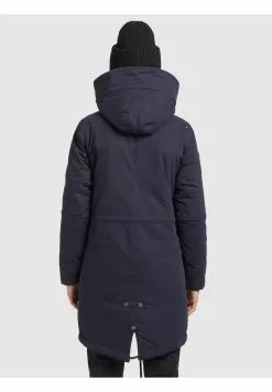 Khujo MARINA - Wintermantel - Dunkelblau -WinterSchick Verkäufe 0a543592d0b84701bd606e495ae845cd