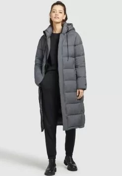 Khujo JULINA MATT - Wintermantel - Anthrazit -WinterSchick Verkäufe 0a6d17b6116c4af7892dd63e1f487945