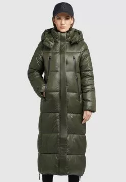 Khujo MELONA SHINY - Wintermantel - Dunkelgrün