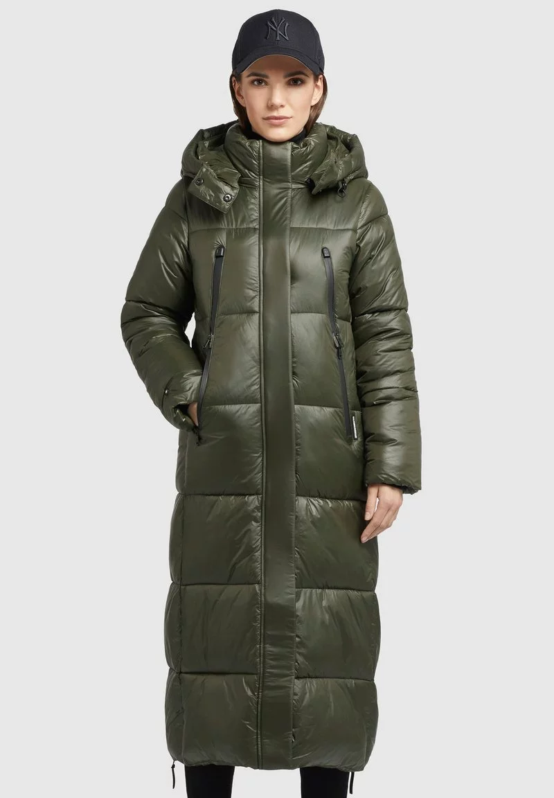 Khujo MELONA SHINY - Wintermantel - Dunkelgrün 3 Khujo MELONA SHINY - Wintermantel - Dunkelgrün