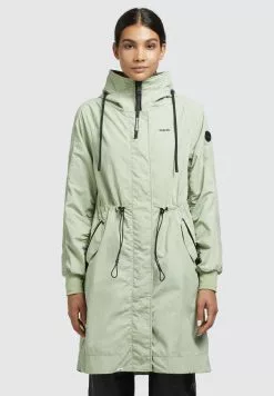 Khujo SILICA - Parka - Blassgrün