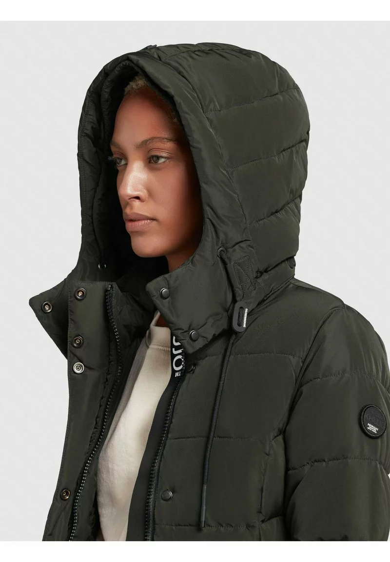 Khujo CUPS - Wintermantel - Dunkelgrun 7 Khujo CUPS - Wintermantel - Dunkelgrun – Bild 5