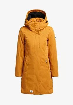 Khujo BLOSSOM - Wintermantel - Orangebraun -WinterSchick Verkäufe 16adfb7b11384faa9b4daf87af938792