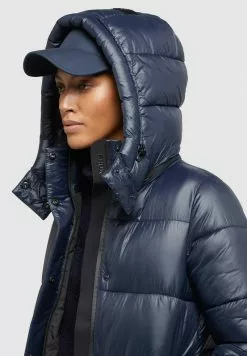 Khujo EMORIA SHINY - Wintermantel - Dunkelblau -WinterSchick Verkäufe 197a8eb752b946958d19dc2d7990f5d8