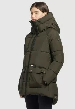 Khujo PHEOBE - Wintermantel - Olivgrün -WinterSchick Verkäufe 2e84495d9661480db03a4d404b161613