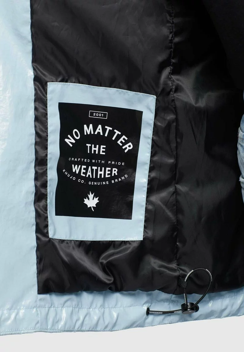 Khujo SOMIA - Regenjacke / Wasserabweisende Jacke - Hellblau 8 Khujo SOMIA - Regenjacke / Wasserabweisende Jacke - Hellblau – Bild 6