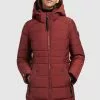 Khujo AMARAY 3 - Wintermantel - Rostrot -WinterSchick Verkäufe 4f4f7b9abb684b8d91d06c70a28aa61f