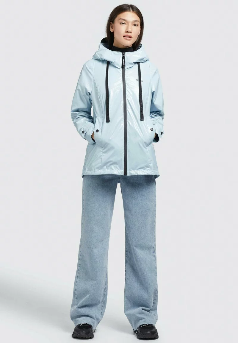 Khujo SOMIA - Regenjacke / Wasserabweisende Jacke - Hellblau 4 Khujo SOMIA - Regenjacke / Wasserabweisende Jacke - Hellblau – Bild 2