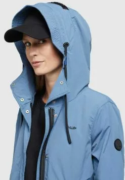 Khujo ADDA - Kurzmantel - Blau -WinterSchick Verkäufe 57d51ddb28cb4e07a4f4a5e546036e99