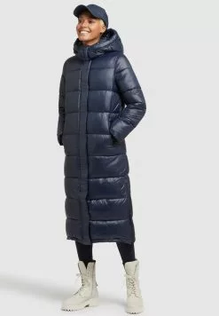 Khujo EMORIA SHINY - Wintermantel - Dunkelblau -WinterSchick Verkäufe 61e2648bf2fe4b72b0334502d32479ec