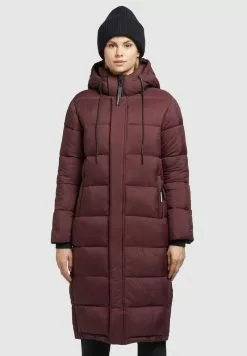 Khujo JULINA MATT - Wintermantel - Dunkelrot