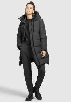 Khujo YOUMA - Wintermantel - Schwarz -WinterSchick Verkäufe 78b65aa3adfe4ff8b714f9f0dc6f2d3d