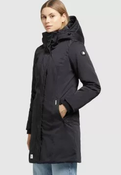 Khujo BLOSSOM - Wintermantel - Schwarz -WinterSchick Verkäufe 79fe36d0c5fa4aa9afad8c304dba4cef