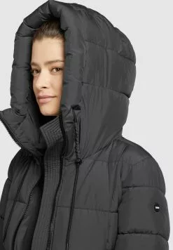 Khujo YOUMA - Wintermantel - Schwarz -WinterSchick Verkäufe 82cacc8183944fda8fed28d64eee8836