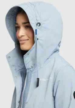 Khujo CAIMA - Parka - Hellblau -WinterSchick Verkäufe 8385a2724d2048bbacecbbfe40d48ac4