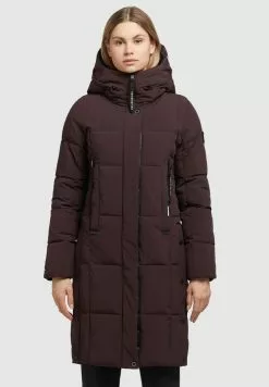 Khujo NAMITA - Wintermantel - Weinrot