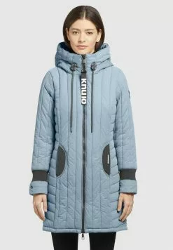 Khujo JERRY PRIME PEACHED - Wintermantel - Hellblau