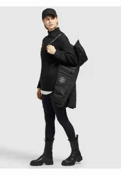 Khujo KANDA - Wintermantel - Schwarz -WinterSchick Verkäufe 8e16cae35efa49bf9dc0afccd6a5cd78