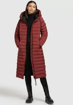 Khujo MIMI 2 MATT - Wintermantel - Rostrot -WinterSchick Verkäufe 945e87c6286e4990bc589119bdf05699