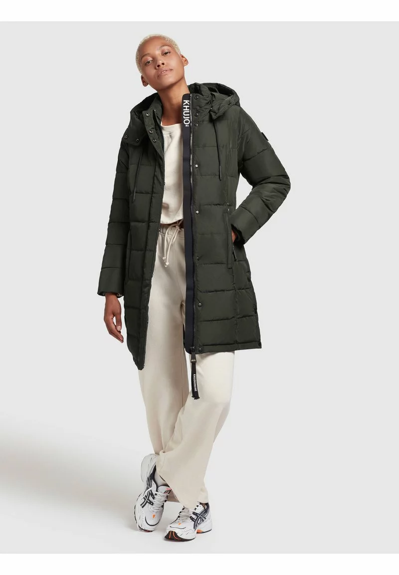 Khujo CUPS - Wintermantel - Dunkelgrun 4 Khujo CUPS - Wintermantel - Dunkelgrun – Bild 2