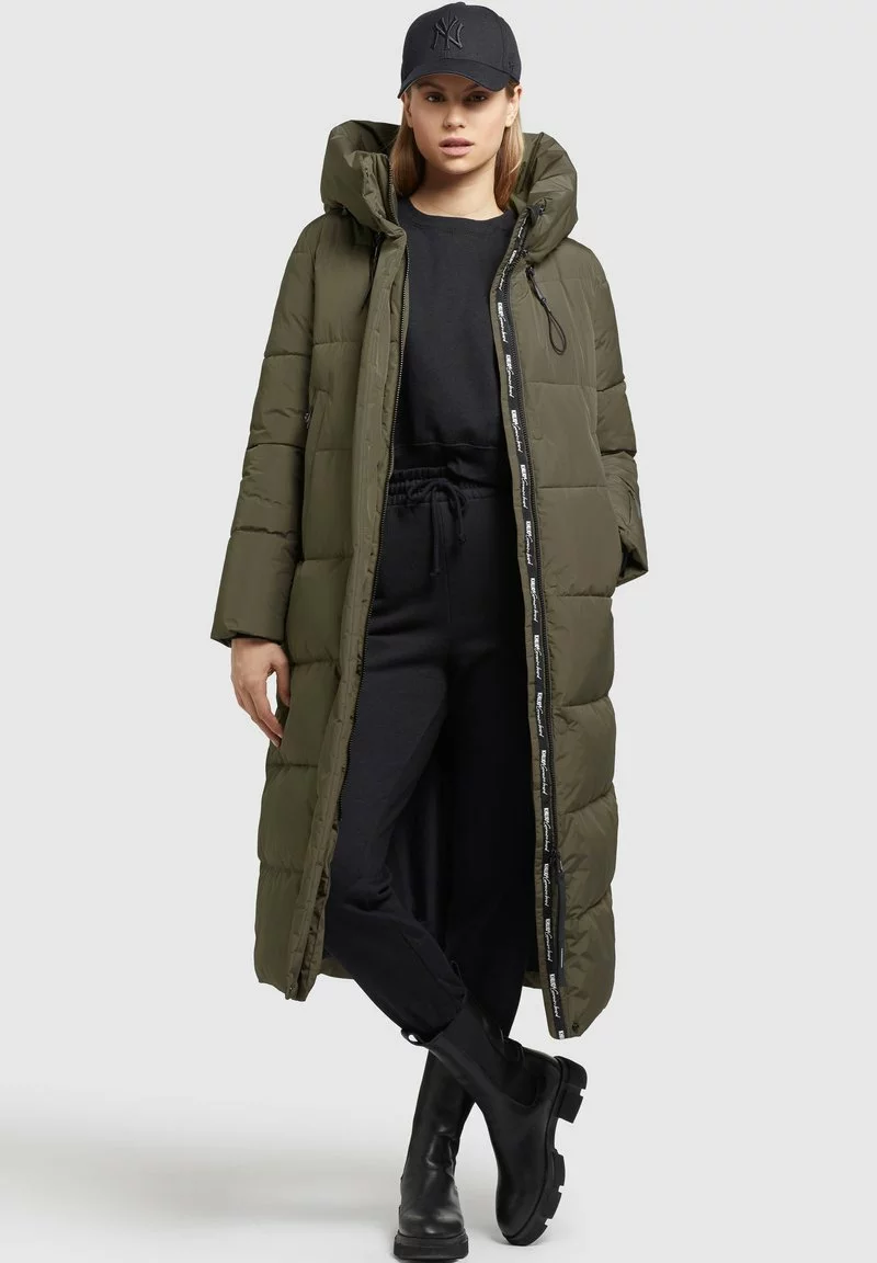 Khujo SOULANI2 - Wintermantel - Khaki Grün 4 Khujo SOULANI2 - Wintermantel - Khaki Grün – Bild 2