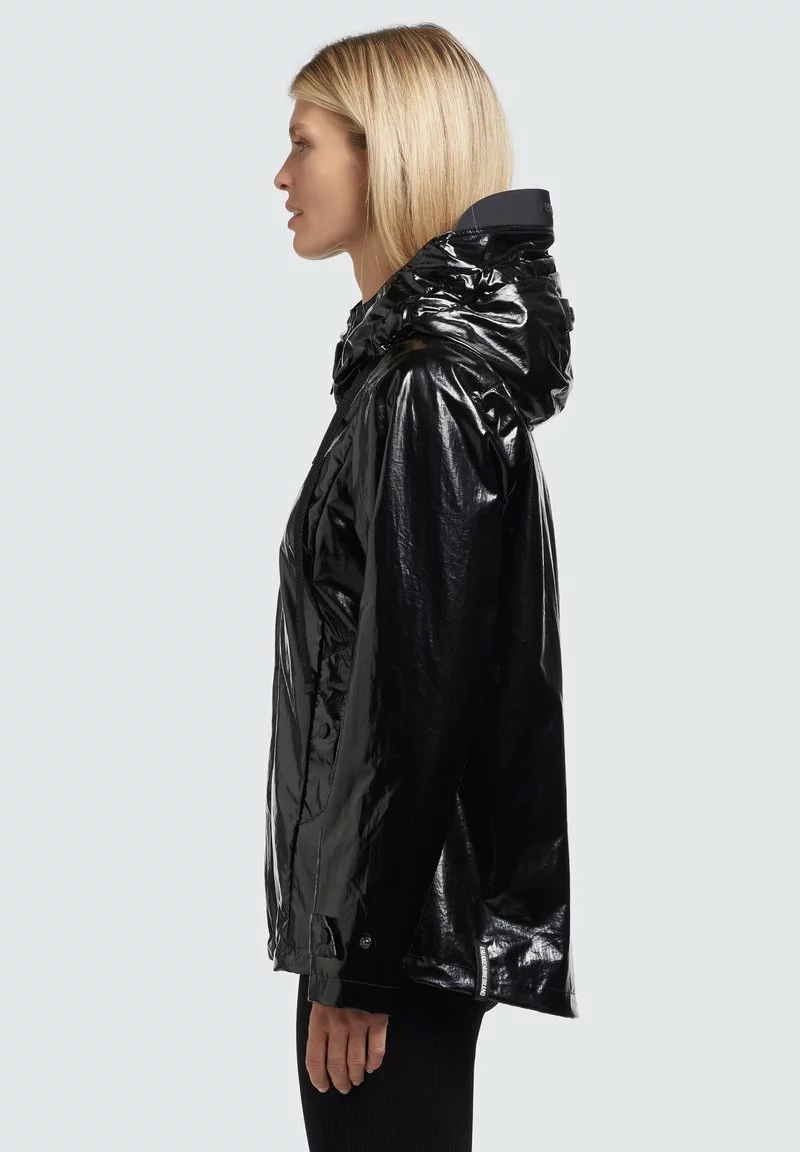 Khujo SOMIA - Regenjacke / Wasserabweisende Jacke - Schwarz 7 Khujo SOMIA - Regenjacke / Wasserabweisende Jacke - Schwarz – Bild 5