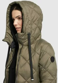Khujo LENNJA - Wintermantel - Khaki -WinterSchick Verkäufe abe2ef3bbfe347388c71005cccdf8487