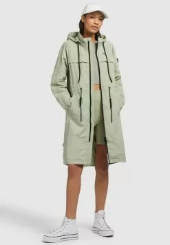 Khujo MANTEL - Parka - Blassgrün -WinterSchick Verkäufe bdb146b5b91d46db8ae9447b454f5416