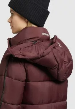 Khujo JULINA MATT - Wintermantel - Dunkelrot -WinterSchick Verkäufe bfe00d45bc554e56b4a8e1190dd455ad