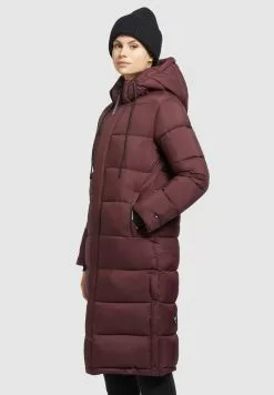 Khujo JULINA MATT - Wintermantel - Dunkelrot -WinterSchick Verkäufe dd7ebcefd7e54d028915171b086a19c1