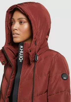 Khujo HUBA - Wintermantel - Rostrot -WinterSchick Verkäufe e5d6d46ae54644b49ebcdb7f32779e15