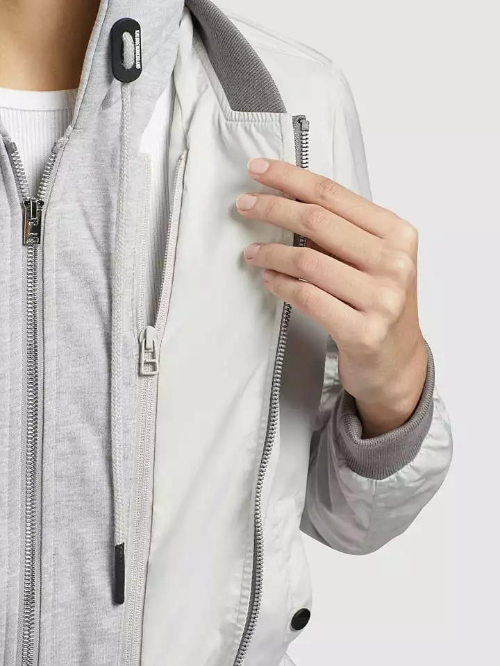 Khujo Blouson "Persee" In Weiß/ Grau 9 Khujo Blouson "Persee" In Weiß/ Grau – Bild 7