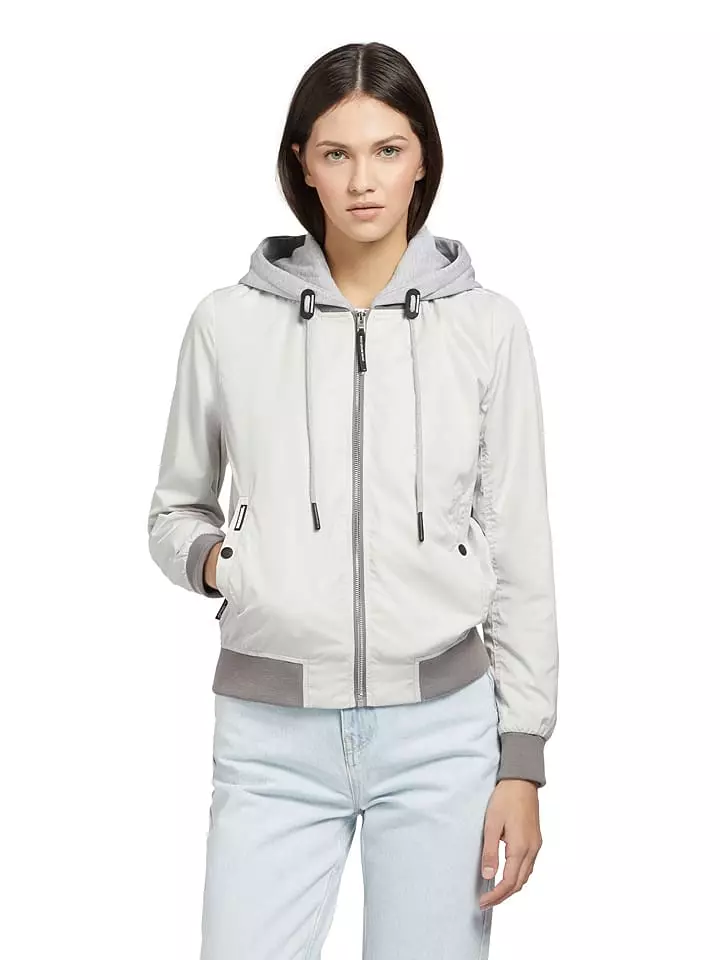 Khujo Blouson "Persee" In Weiß/ Grau 10 Khujo Blouson "Persee" In Weiß/ Grau – Bild 8