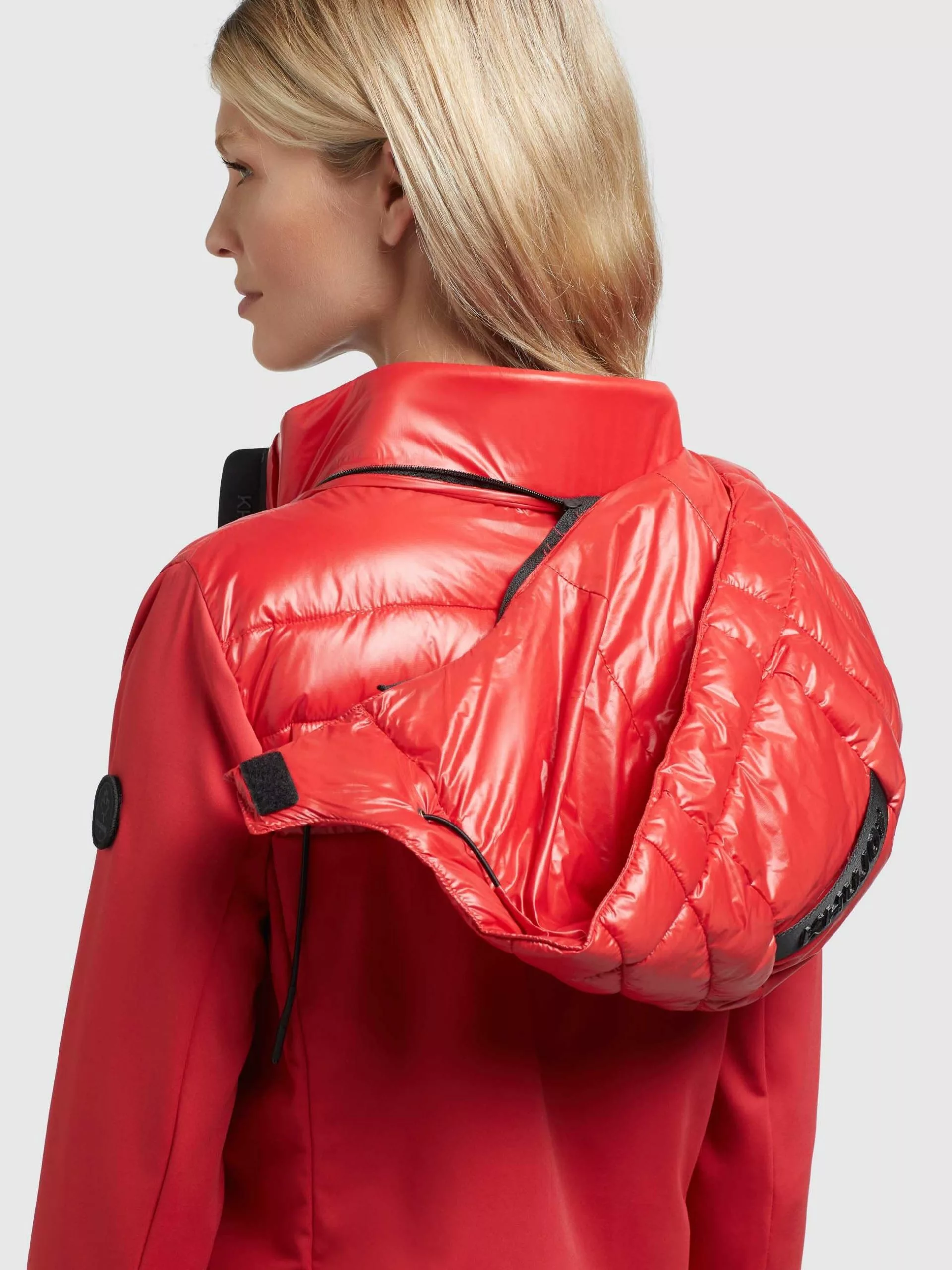 Khujo Jacke GHITA SHINY In Rot 10 Khujo Jacke GHITA SHINY In Rot – Bild 8