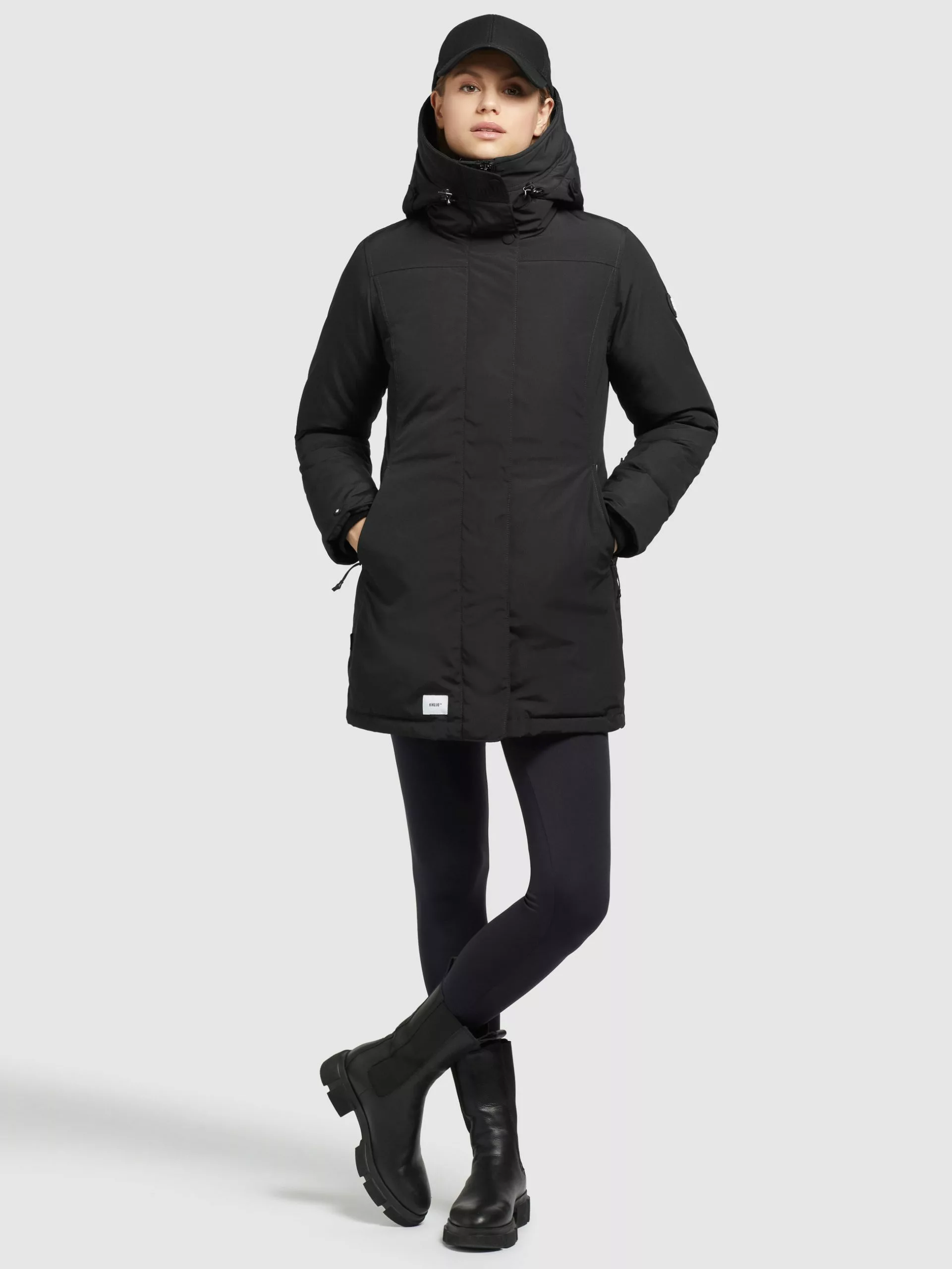 Khujo Jacke KANDA2 In Schwarz 4 Khujo Jacke KANDA2 In Schwarz – Bild 2