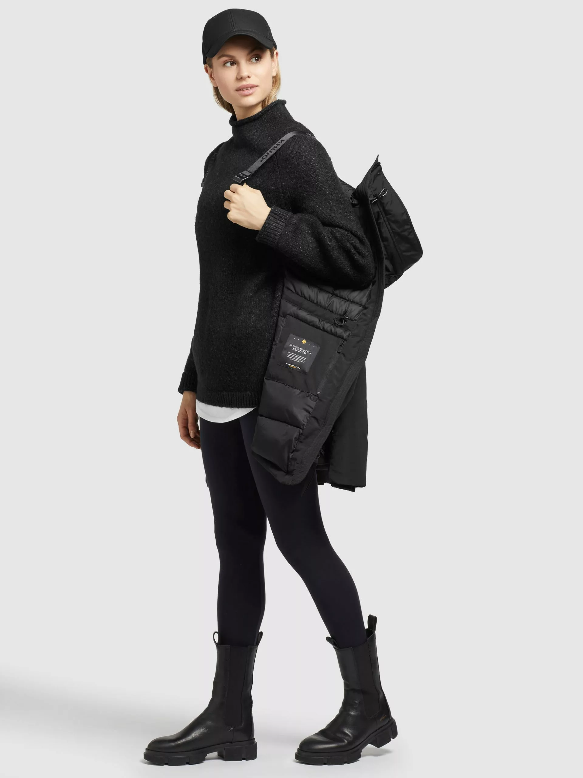 Khujo Jacke KANDA2 In Schwarz 9 Khujo Jacke KANDA2 In Schwarz – Bild 7