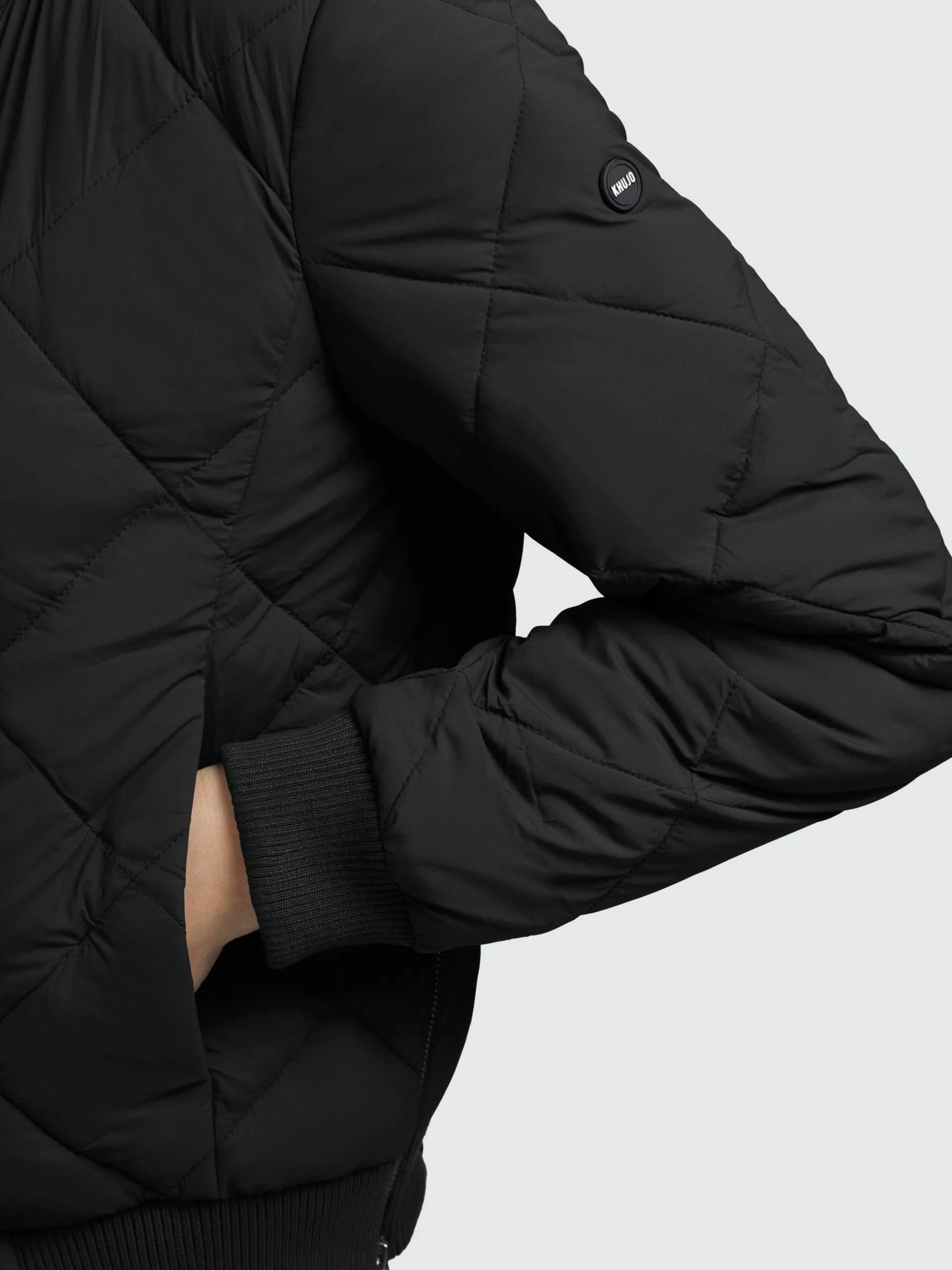 Khujo Jacke LEONA In Schwarz 9 Khujo Jacke LEONA In Schwarz – Bild 7