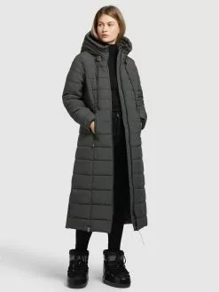 Khujo Mantel CASCA LIGHT In Oliv -WinterSchick Verkäufe khujo mantel casca light in oliv 5