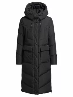 Khujo Mantel ELVITA In Schwarz