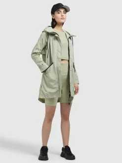 Khujo Mantel GAMES2 In Blassgrün -WinterSchick Verkäufe khujo mantel games2 in blassgrun 1