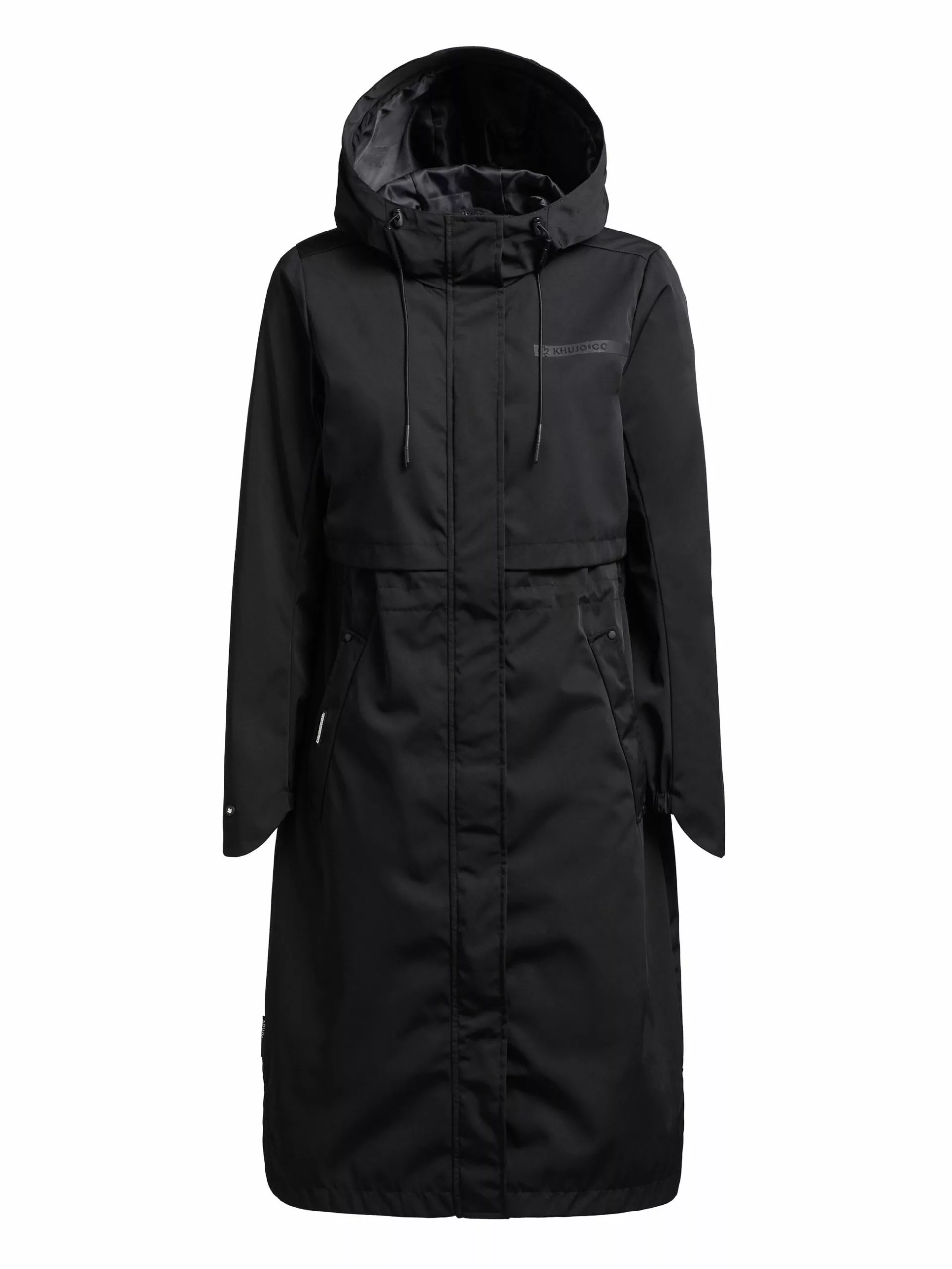 Khujo Mantel JOMANA In Schwarz 3 Khujo Mantel JOMANA In Schwarz