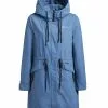 Khujo Mantel NANDA4 In Blau -WinterSchick Verkäufe khujo mantel nanda4 in blau