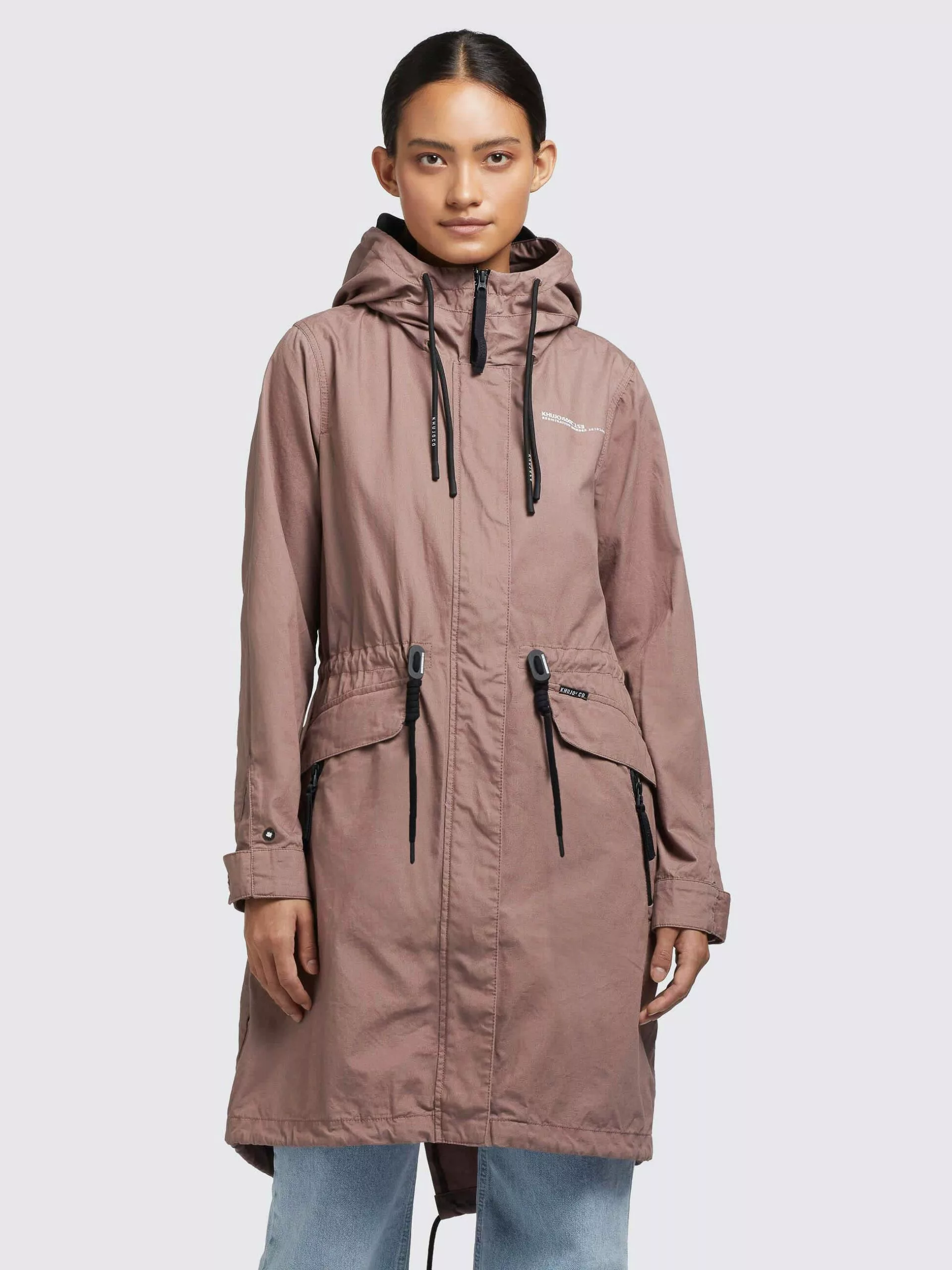 Khujo Mantel NANDA4 In Mauve 6 Khujo Mantel NANDA4 In Mauve – Bild 4