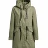 Khujo Mantel NANDA4 In Olivgrün -WinterSchick Verkäufe khujo mantel nanda4 in olivgrun