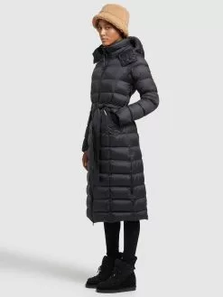 Khujo Mantel OLALLA SOFT In Schwarz -WinterSchick Verkäufe khujo mantel olalla soft in schwarz 1