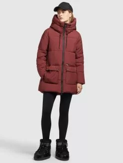 Khujo Mantel PHEOBE In Rostrot -WinterSchick Verkäufe khujo mantel pheobe in rostrot 1