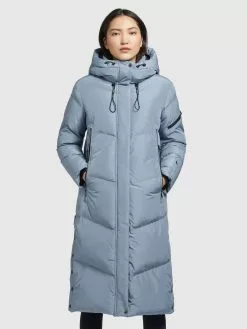 Khujo Mantel SONJE4 In Hellblau -WinterSchick Verkäufe khujo mantel sonje4 in hellblau 3