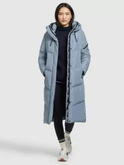 Khujo Mantel SONJE4 In Hellblau -WinterSchick Verkäufe khujo mantel sonje4 in hellblau 5