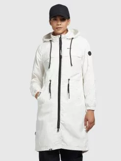 Khujo Mantel VOYA3 In Weiß -WinterSchick Verkäufe khujo mantel voya3 in weiss 3